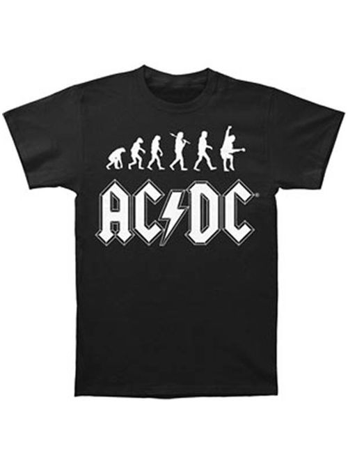 AC/DC Men's Rock Evolution T-shirt Black
