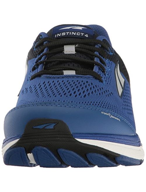 Altra Men's Instinct 4 Running Shoe, Royal Blue/Black, 8.5 M US