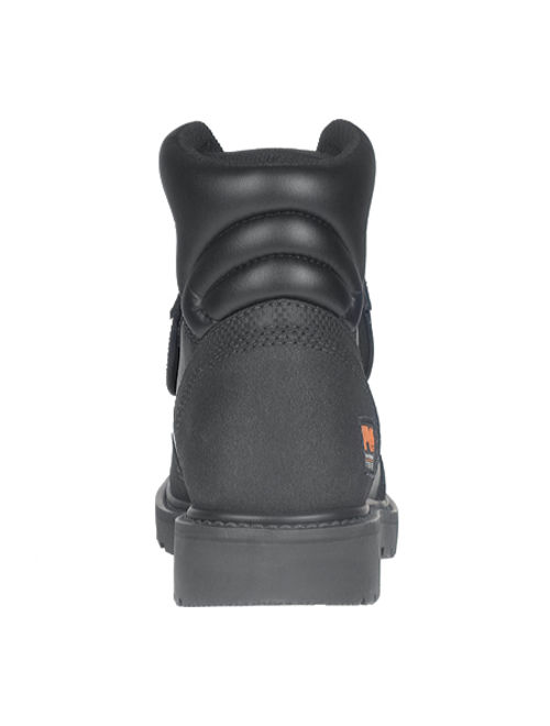 timberland pro men's 40000 met guard 6' steel toe boot,black/black,11 w