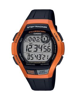 Men's Step Tracker Watch, Gold