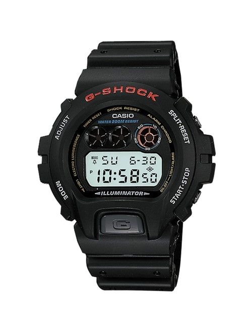 Casio Men's G-Shock Black Classic Digital Watch DW6900-1V