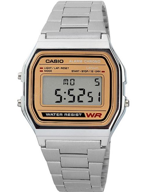 Casio Men's Classic Digital Watch, Stainless Steel