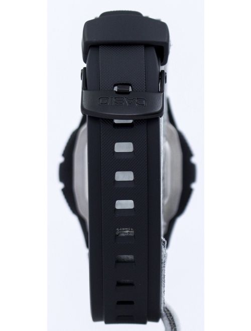 Casio Men's Blue Digital Sport Watch, Black Resin Strap