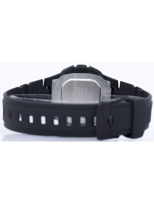 Casio Men's Blue Digital Sport Watch, Black Resin Strap
