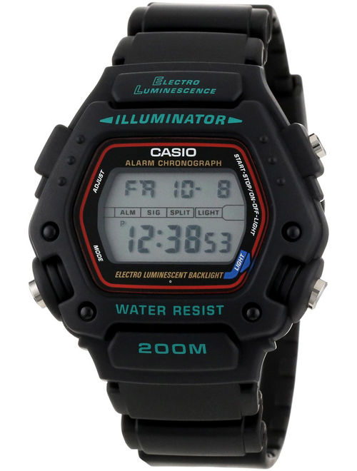 Casio Men's Digital Sport Watch, Black Strap