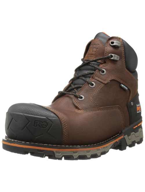 Timberland PRO Men's 6 Inch Boondock Comp Toe WP Insulated Industrial Work Boot