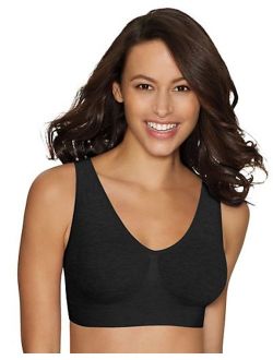 Womens Cozy Comfort Flex Fit Seamless and Wirefree Bra, Style MHG196