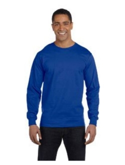 Mens 5.2 oz. ComfortSoft Cotton Long-Sleeve T-Shirt (5286)