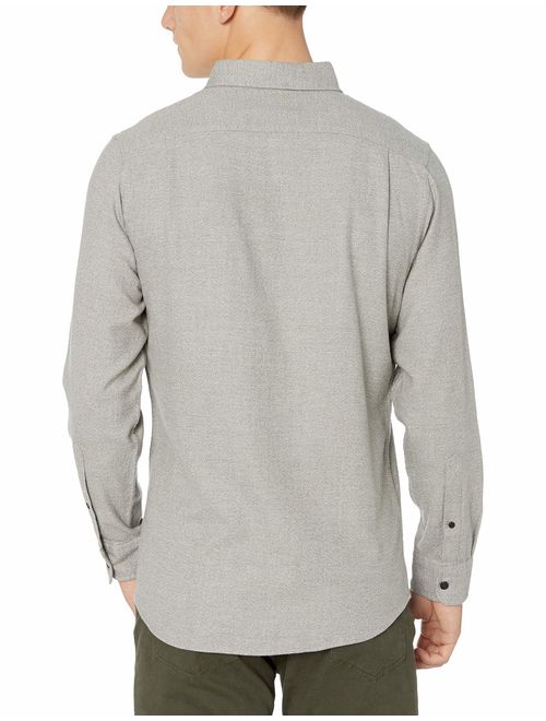 Amazon Brand - Goodthreads Men's Slim-Fit Long-Sleeve Brushed Heather Shirt