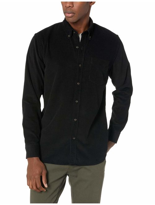 Goodthreads Mens Slim-Fit Long-Sleeve Corduroy Shirt Brand 