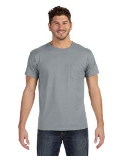 Mens Ringspun Cotton Nano-T T-Shirt with Pocket (498P)
