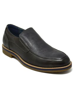 Carter Mens Slip On Loafers Snakeskin Dress Shoes Leather Lined