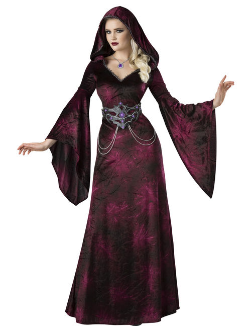 Dark Realm Sorceress Womens Adult Vampire Witch Halloween Costume