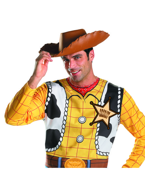 Men's Plus Woody Toy Story Costume