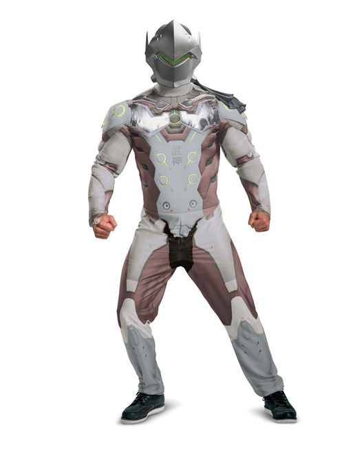Overwatch Genji Men's Adult Muscle Halloween Costume