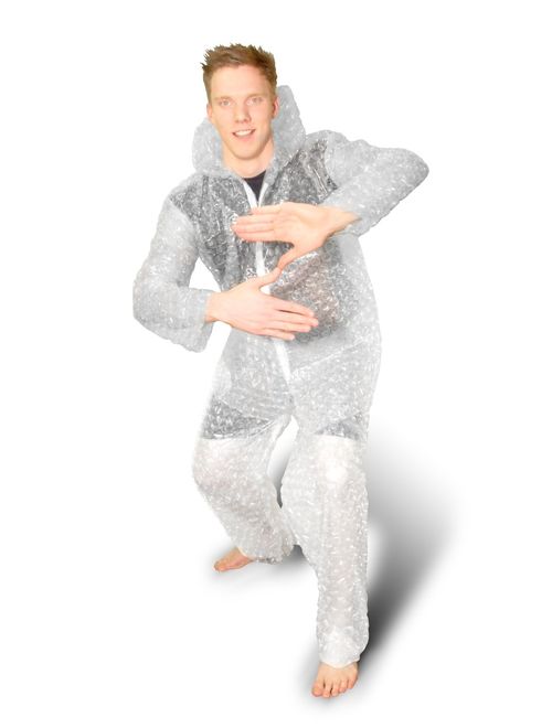 Buy Bubble Wrap Costume Zoltan Dude Where's My Car Interstellar Jumpsuit  Space Suit online