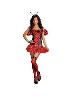 Light Me Up Ladybug Women's Adult Halloween Costume