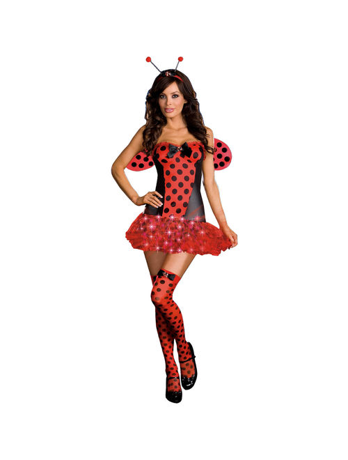 Light Me Up Ladybug Women's Adult Halloween Costume