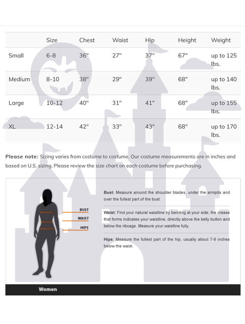 Womens Classic Cinderella Halloween Costume