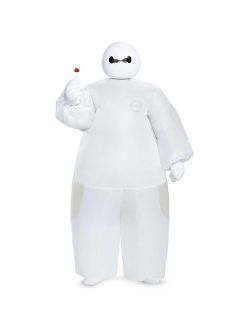 Big Hero 6 White Baymax Inflatable Child Halloween Costume, 1 Size