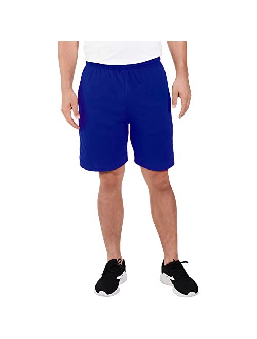 Fruit of the Loom Men's Relaxed Fit Drawstring Closure Jersey Short
