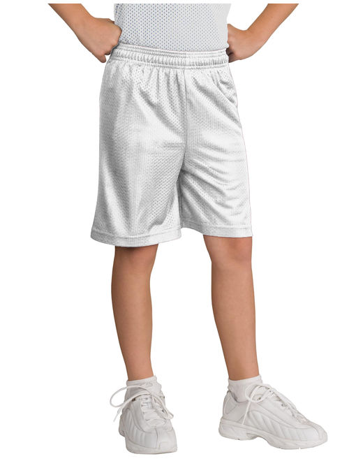 Kids Mesh Shorts Gym Soccer Basketball Athletic Casual Activewear