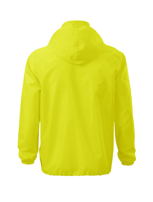 Adler Windbreaker Rain Jacket Hooded - IF FOR MEN: SIZING RUNS SMALL GET THE NEXT SIZE UP - Full Zip - Adjustable Draw Cord Two Front Pockets - Packable In Its Own Pocket