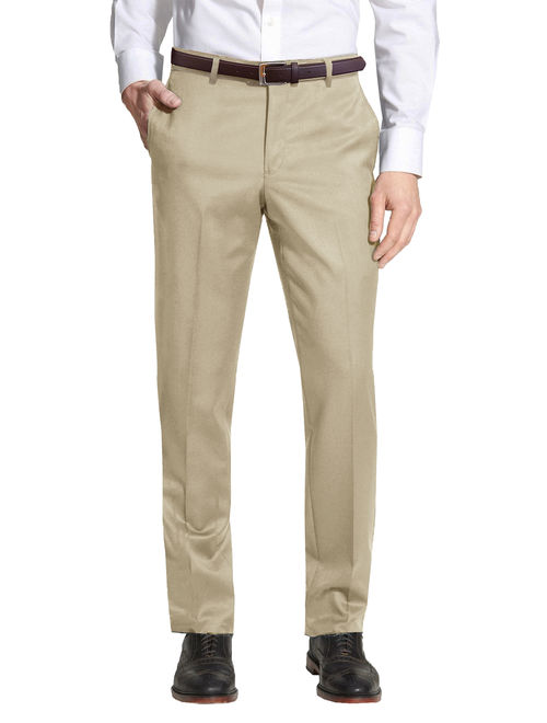 mens slim fit khaki dress pants