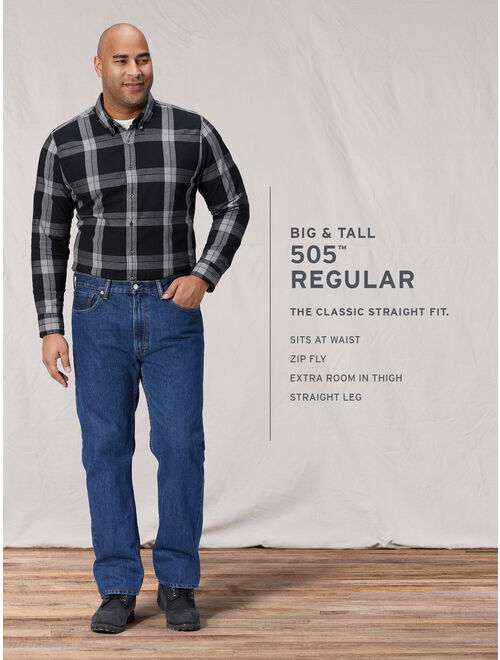 Levi's Men's Big and Tall 505 Regular Fit Jeans