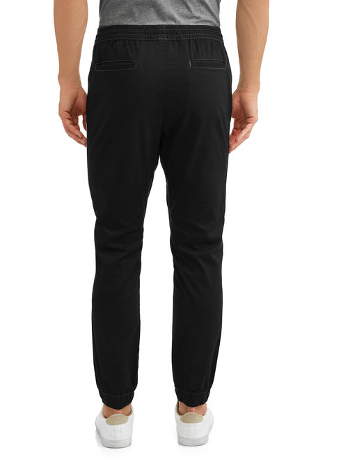 george men's twill jogger pants