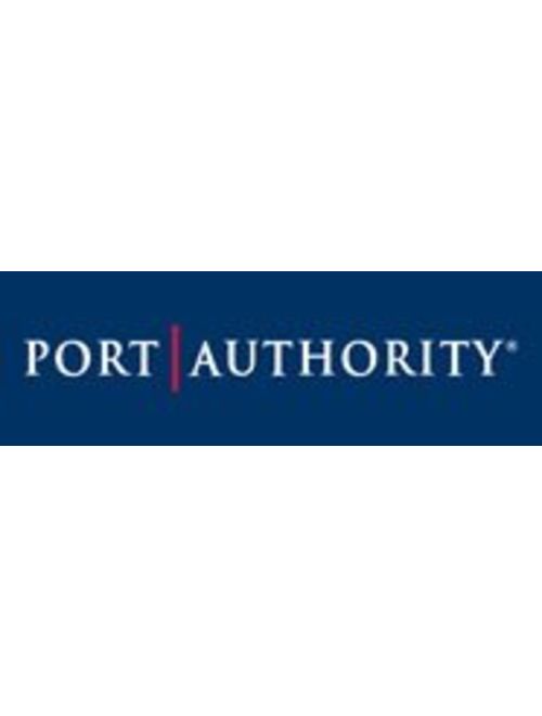 Port Authority Men's Flat Knit Collar Pocket Polo Shirt