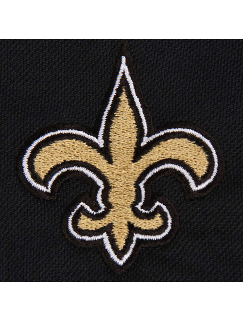 New Orleans Saints Antigua Pique Xtra-Lite Polo - Black