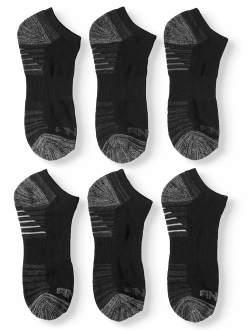 AND1 Mens Pro Platinum Low Cut Socks, 6-Pack