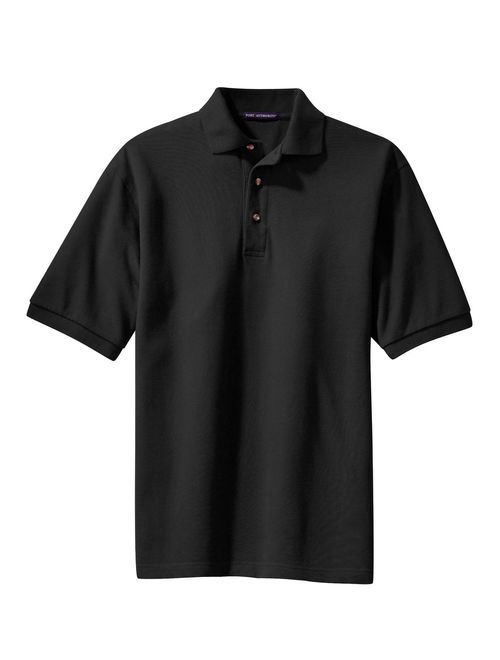 Port Authority Men's Heavyweight Pique Knit Polo Shirt