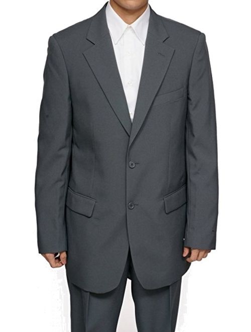 Mens Gray (Grey) Dress Suit - Includes Jacket & Pants