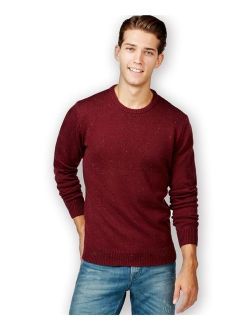 American Rag Mens Solid Knit Pullover Sweater darkscarlet 2XL