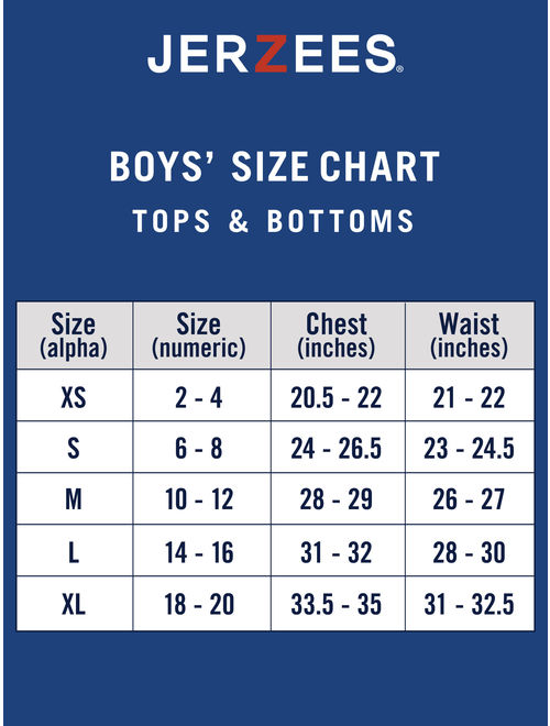 Jerzees Mid-Weight Fleece Crewneck Sweatshirt (Little Boys & Big Boys)