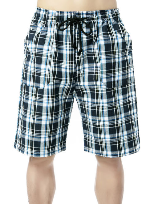 LELINTA Mens Summer Swim Trunks Board Shorts Bathing Suits with Elastic Waist Drawstring Casual Quick Dry Surfing Swimwear