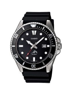 Men's Black Dive-Style Sport Watch MDV106-1AV