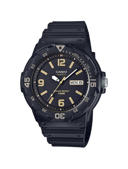 Casio Men's Analog Watch, Black Dial