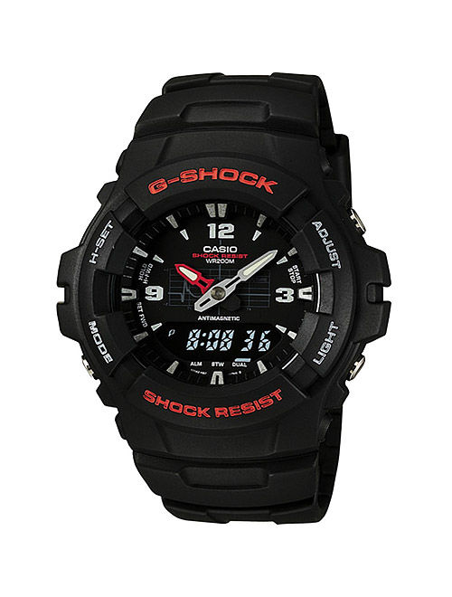 Casio Men's G-Shock Black Classic Ana-Digi Watch G100-1BV