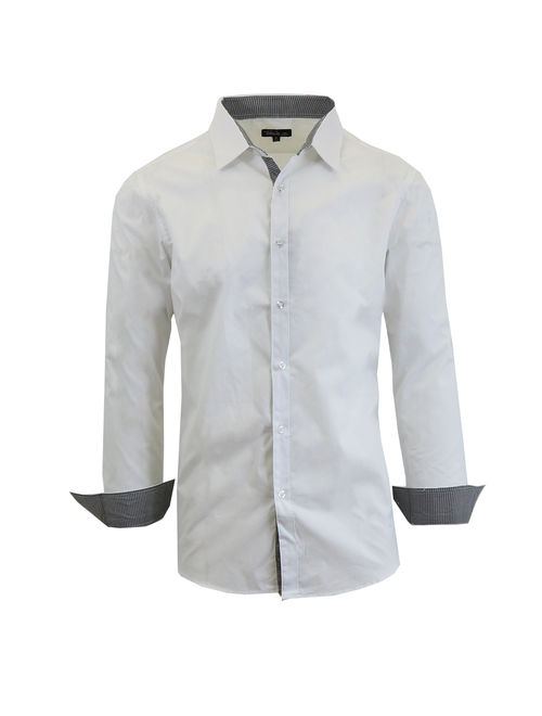Men's Long Sleeve Casual Dress Shirt