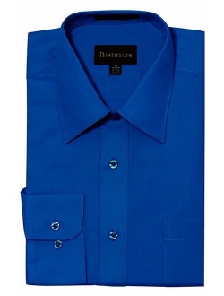 Long Sleeve Business Dress Shirt Regular Fit One Pocket Variety Of Colors