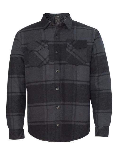 Burnside Outerwear Quilted Flannel Jacket