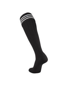 TCK European Style 3 Stripe Soccer Socks in Nylon