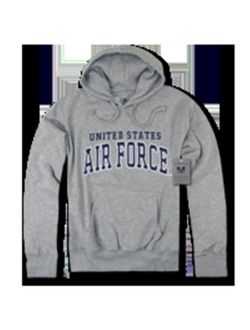 Rapid Dominance S46-AIR-HGR-01 Pullover Hoodies, Air Force, Heather Grey, Small