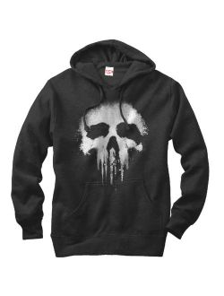 Men's Punisher Skull Logo Hoodie
