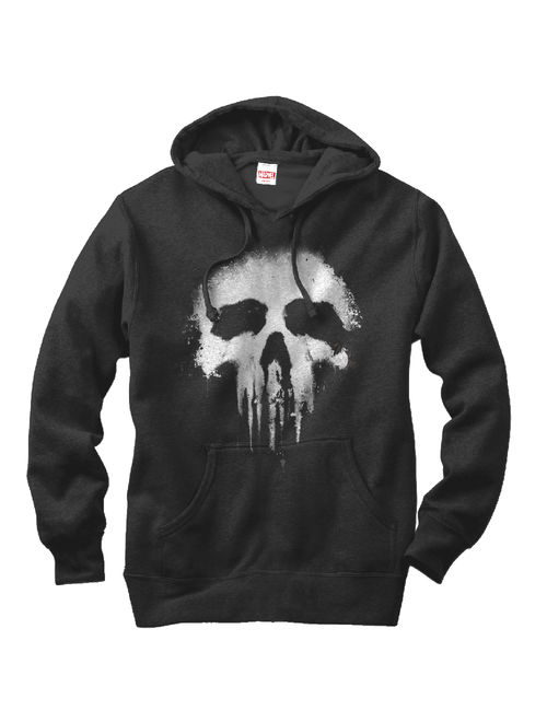 Marvel Men's Punisher Skull Logo Hoodie