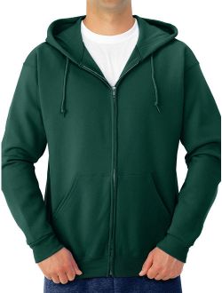 Jerzees Men's Fleece Full Zip Hooded Jacket