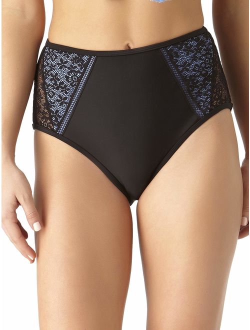 Time and Tru Women's Elevated Private Pool Swimsuit Bottom